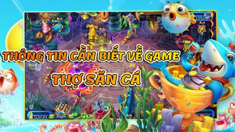 Game thợ săn cá mô phỏng một đại dương bao la với vô số loài sinh vật biển độc đáo